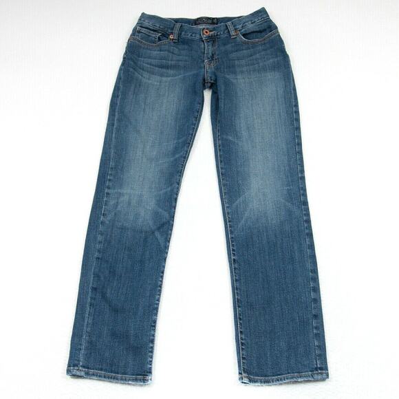 Lucky Brand Denim - Lucky Brand Jeans Womens 2 - 27x29 Sienna Tomboy Straight Fit Med Blue Wash